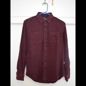 American Rag Maroon Button Up